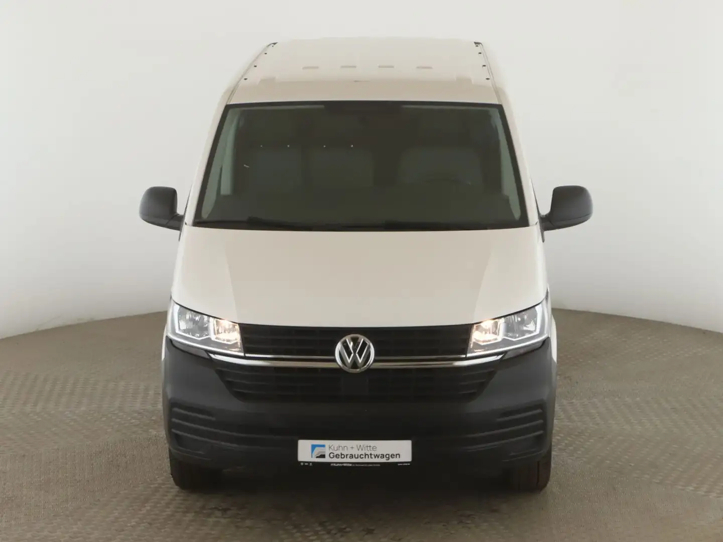 Volkswagen T6.1 Transporter T6.1 Kasten 2.0 TDI KR *AHK*PDC*Klima*Radio* Blanc - 2