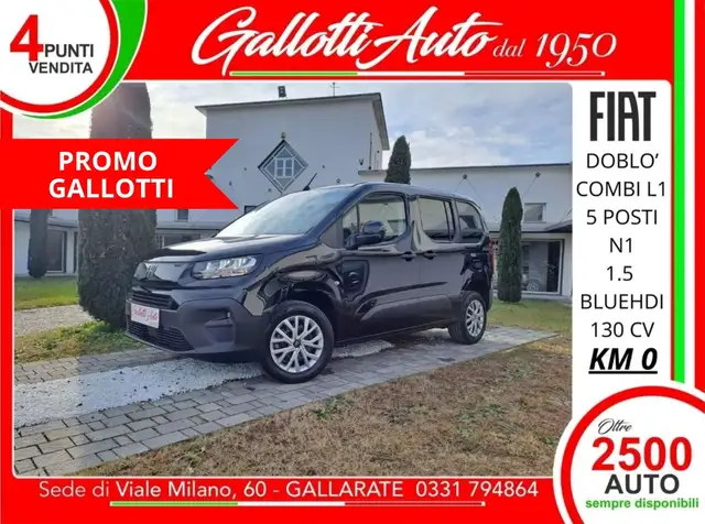 Fiat Doblo COMBI 5posti N1 L1 1.5 diesel 130CV + IVA - PRMO