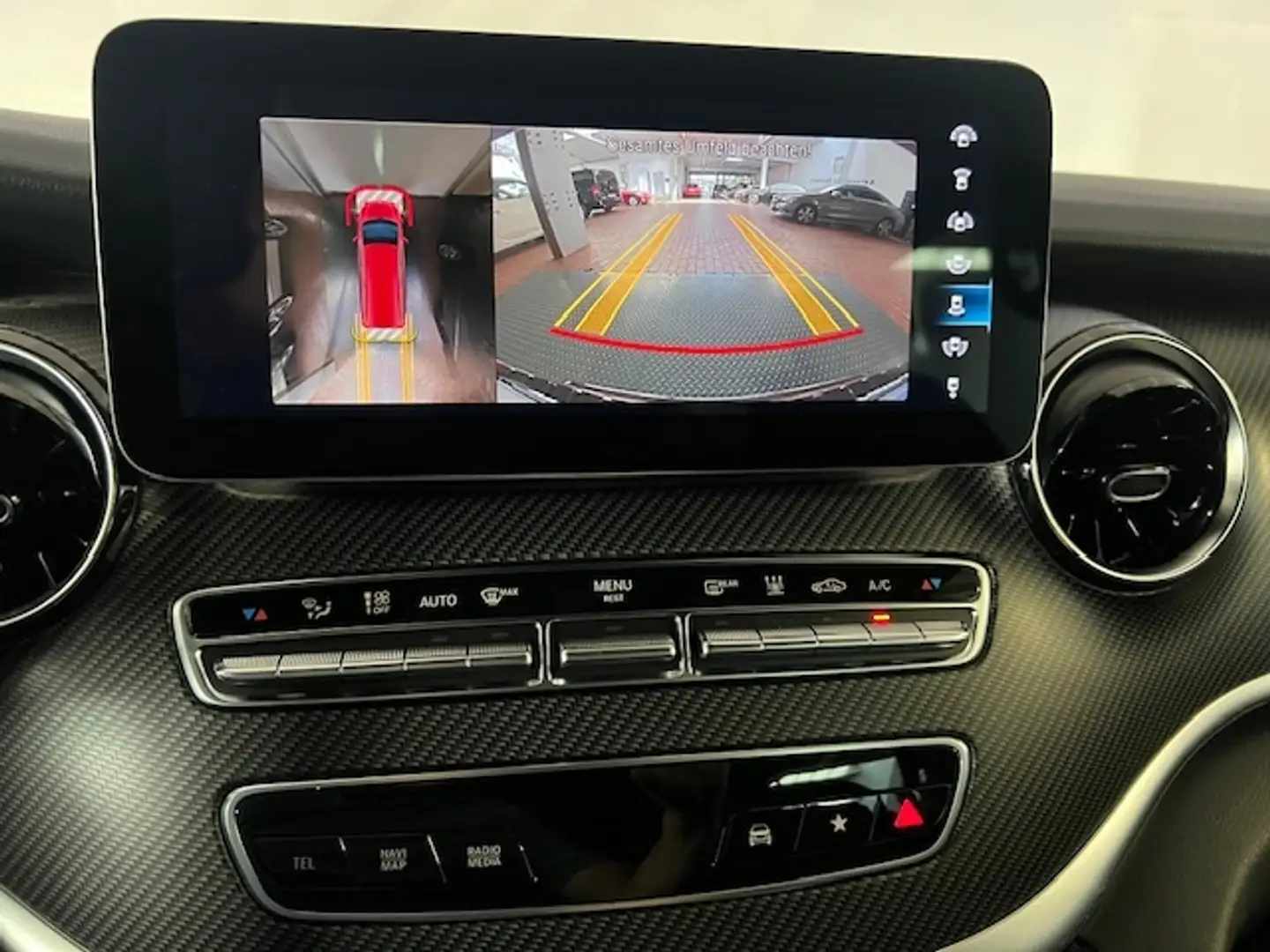Mercedes-Benz V 300 d AVANTGARDE 4M lang StandHzg.AHK Navi Leder Memor Roşu - 2