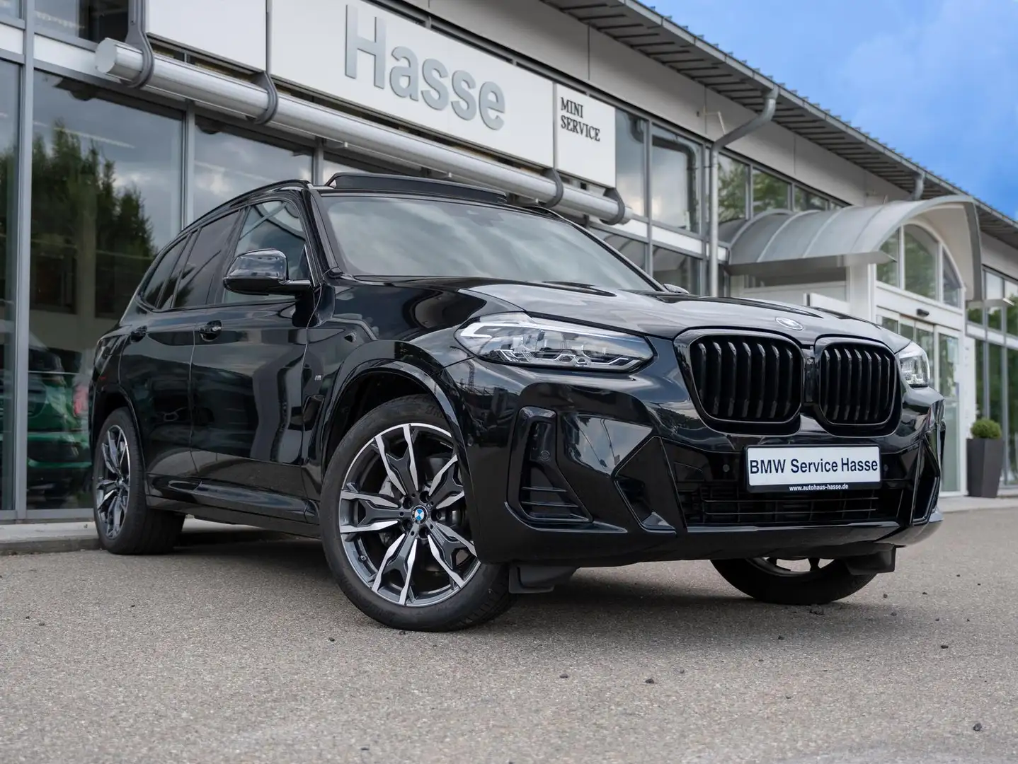 BMW X3 xDr 30d M-Sport +20Z PANO AHK elSITZ HUD DrAs Nero - 2