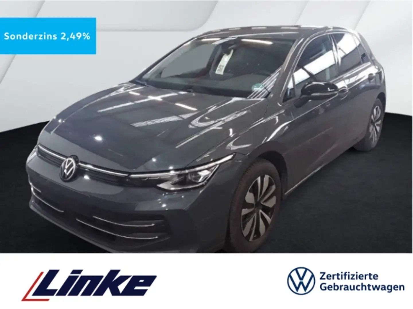 Volkswagen Golf VIII 1.5 eTSI DSG Goal AHK/Kamera/ACC/Navi/App-Con Grau - 1