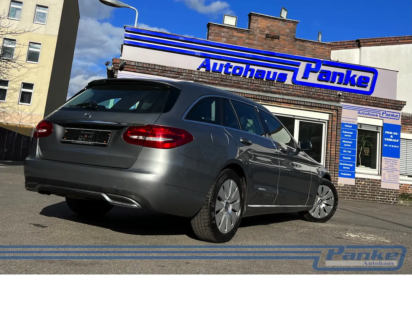 Mercedes-Benz C 250 C -Klasse*LED*Navi*R+F-Cam*Leder*Belüftete Silver - 2