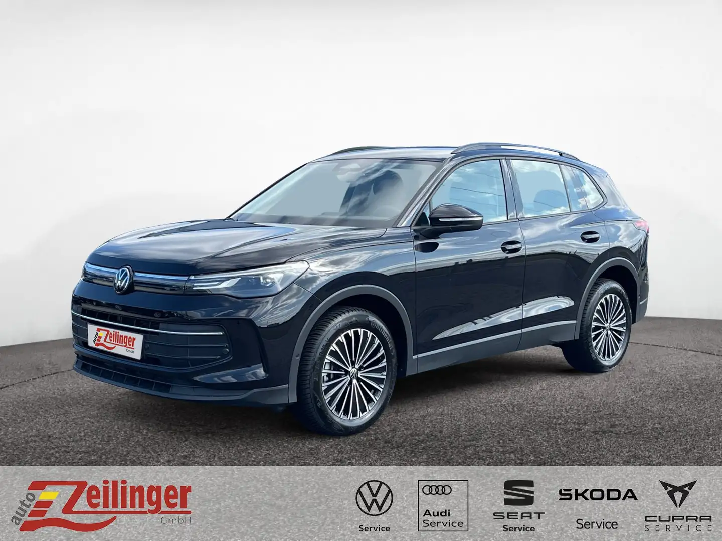 Volkswagen Tiguan Life 4Mo. TDI DSG|AHK|NAVI|ACC|DCC|KAMERA Schwarz - 1