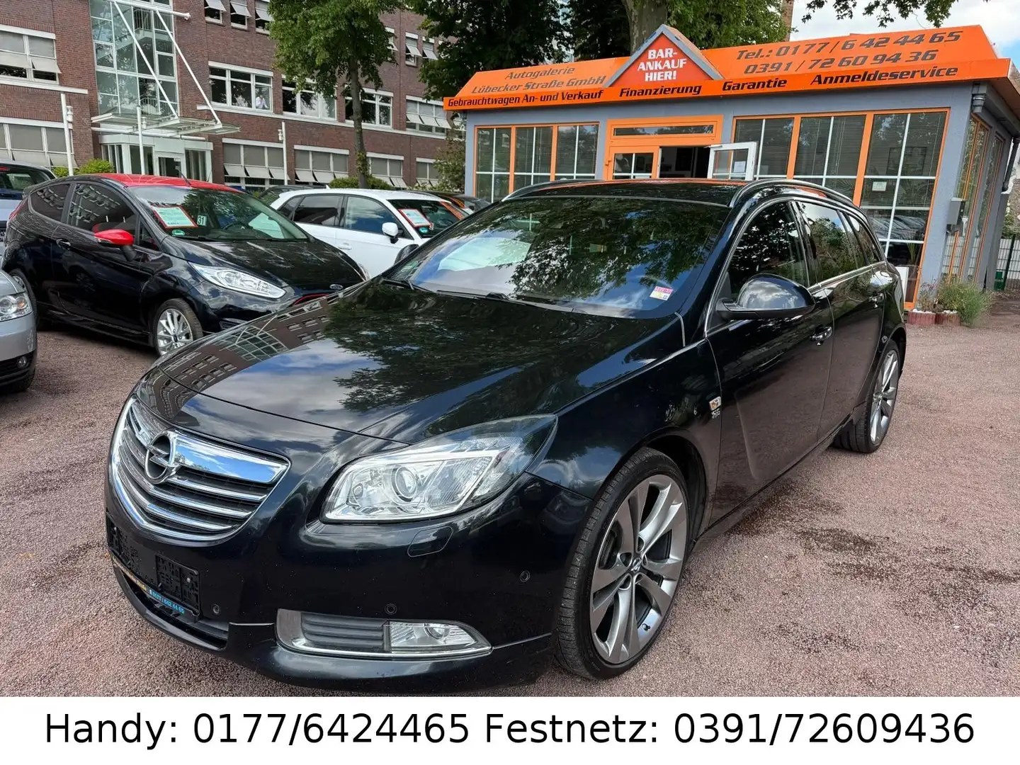 Opel Insignia Sports Tourer 2.0 OPC/VOLL/MOTORSCHADEN Zwart - 1