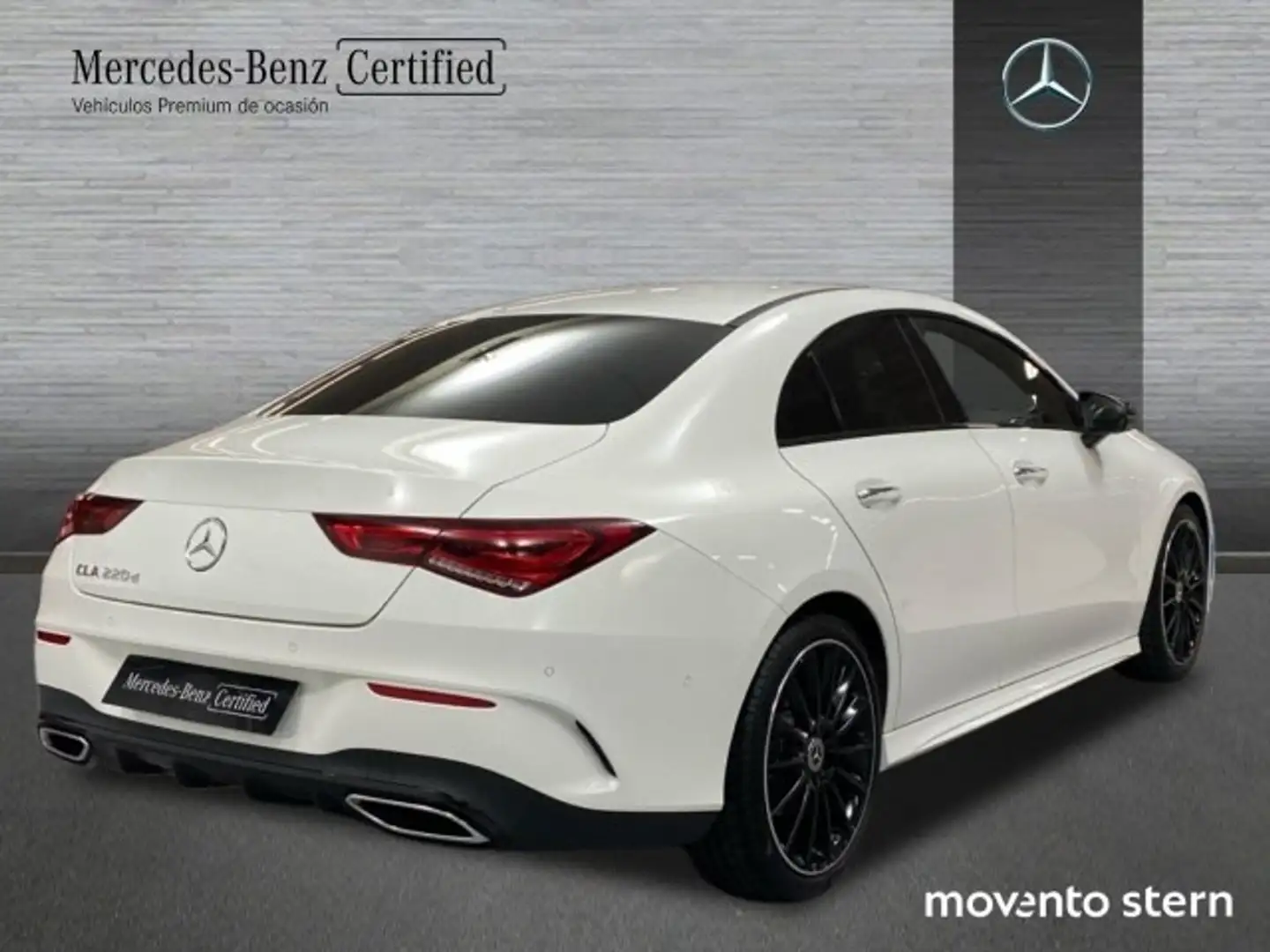 Mercedes-Benz CLA 220 220d Blanc - 2