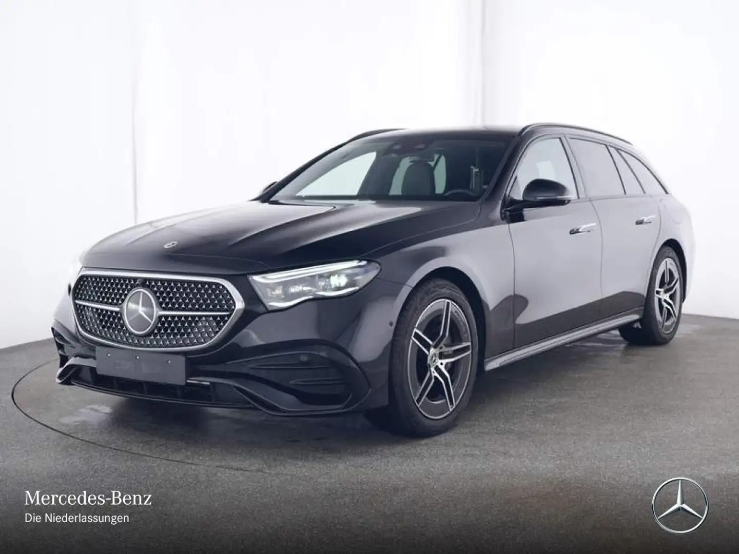 Mercedes-Benz E 300 de T AMG Fahrass 360° Burmester Distr. Night Schwarz - 2