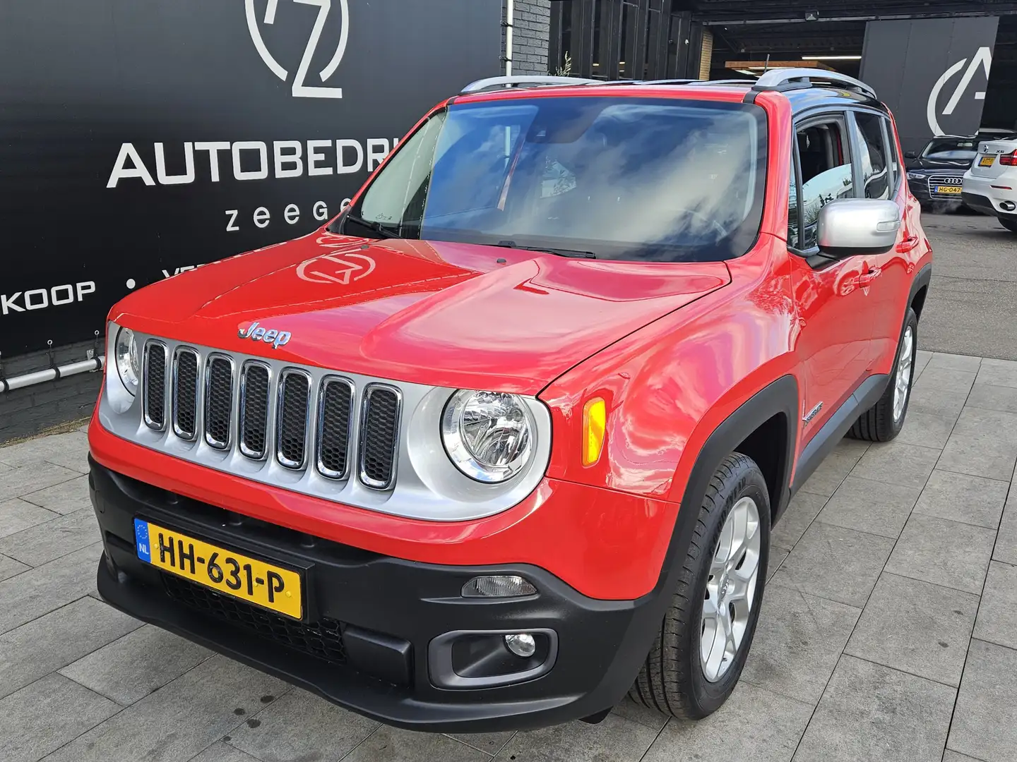 Jeep Renegade 1.4 MultiAir Limited *Multi-assist*AC*Navi Rood - 2