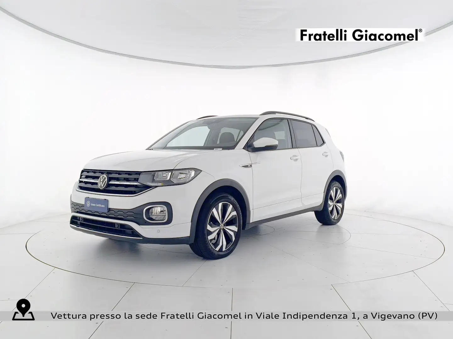 Volkswagen T-Cross 1.0 tsi sport 110cv Wit - 1