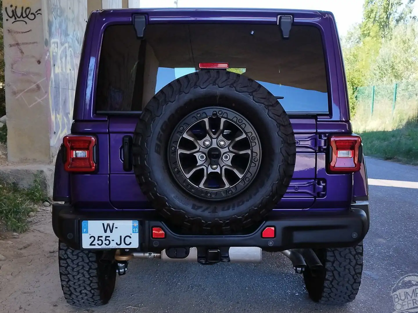 Jeep Wrangler V8 Violett - 2