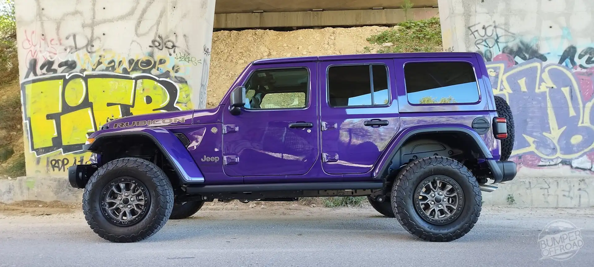 Jeep Wrangler V8 Violett - 1
