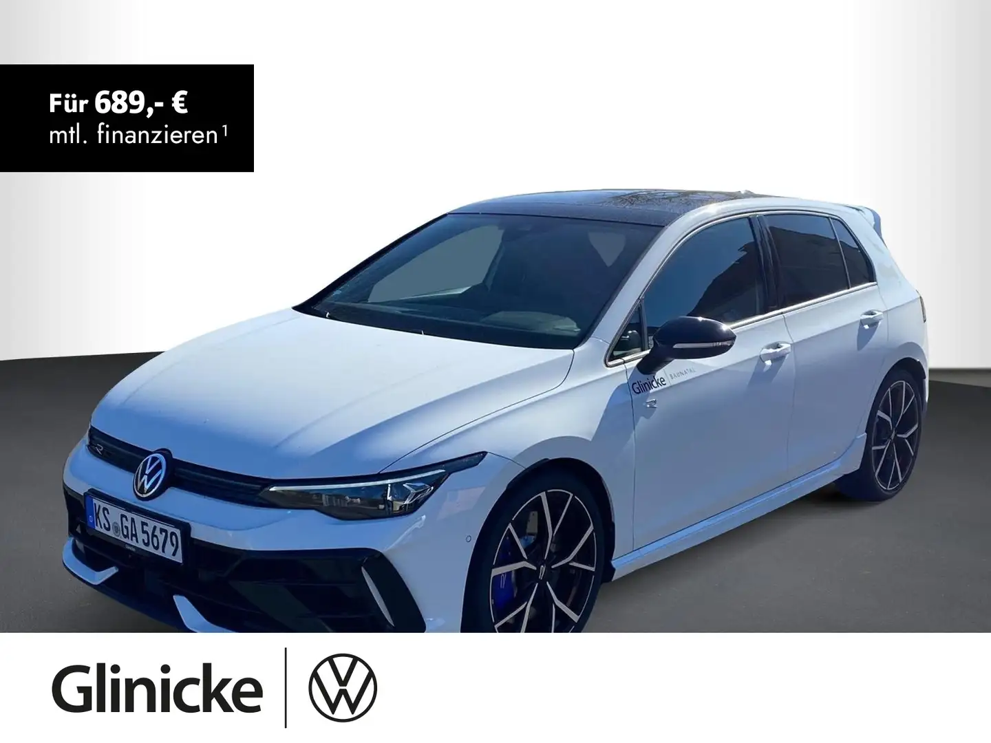 Volkswagen Golf VIII R 2.0 TSI 4Motion PANO, AKR, NAVI, AKR Weiß - 1