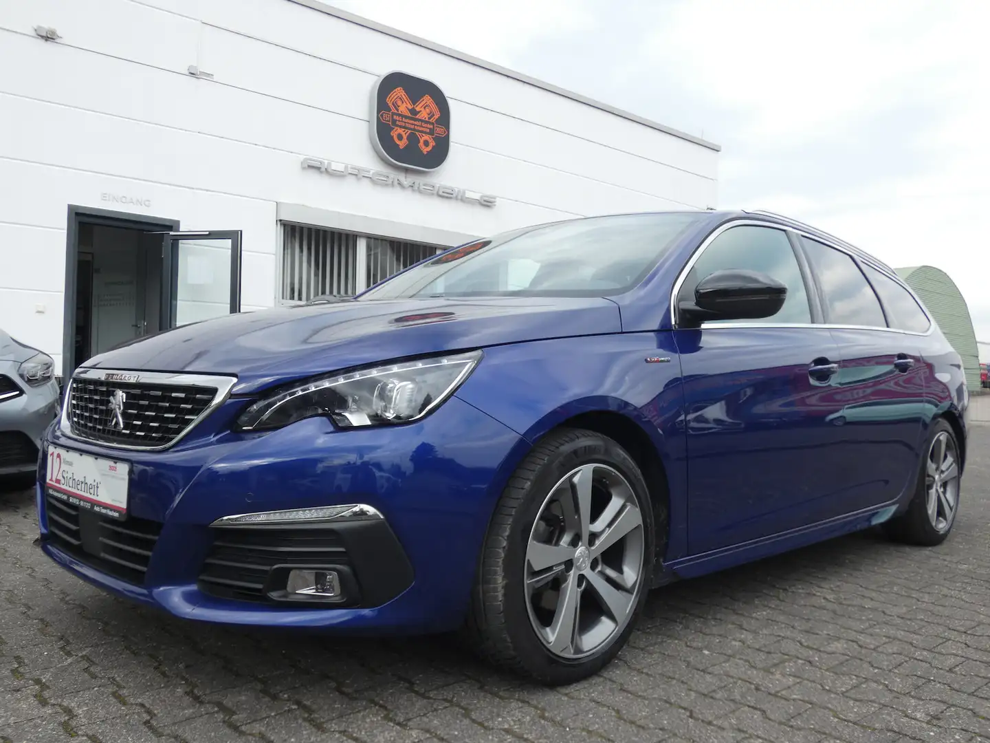 Peugeot 308 Allure GT-Line Automatik *NAVI*ALU*KLIMA* Blau - 1