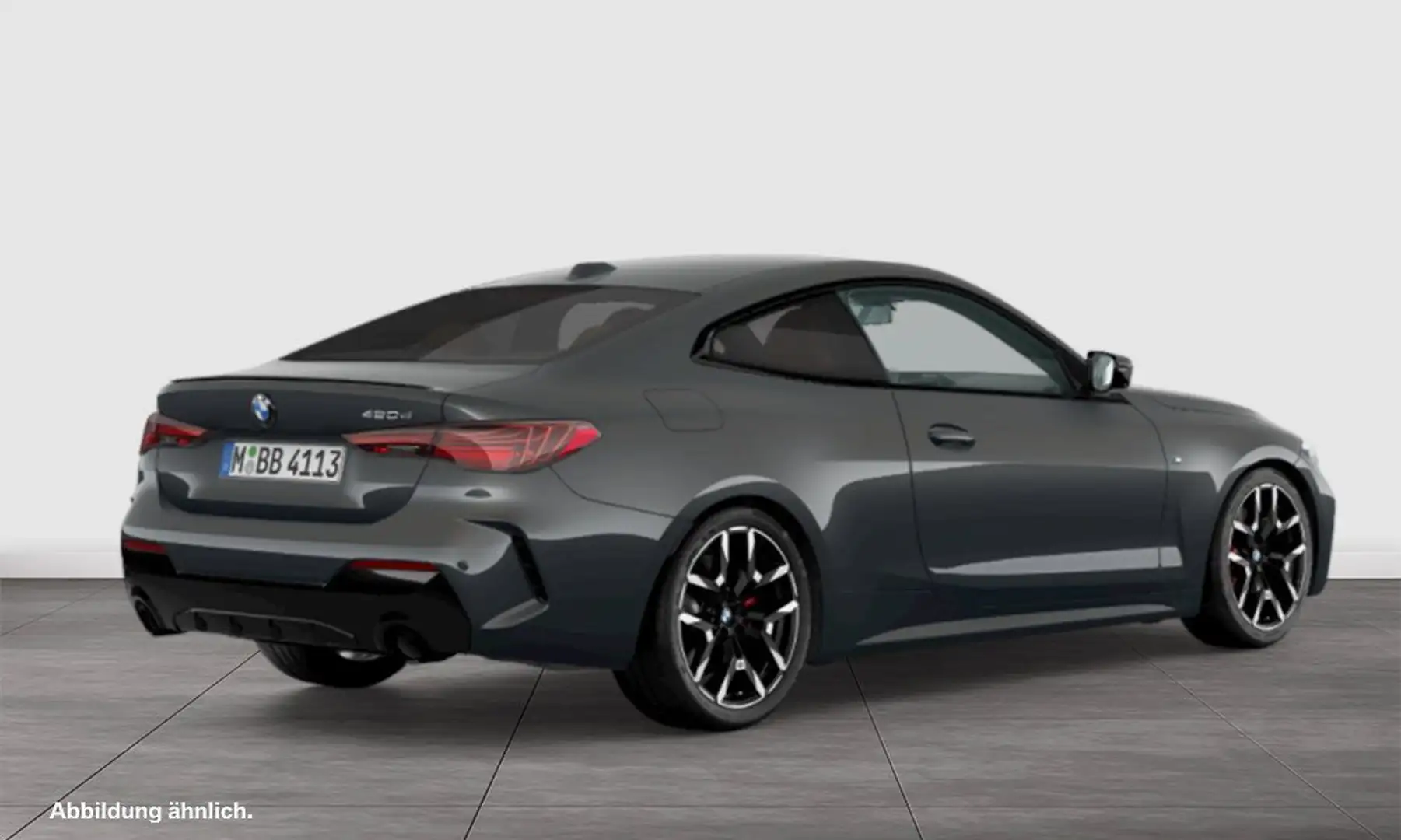 BMW 420 d M SportPro ACC RFK NAVI LED Sound Syst. DAB Gri - 2