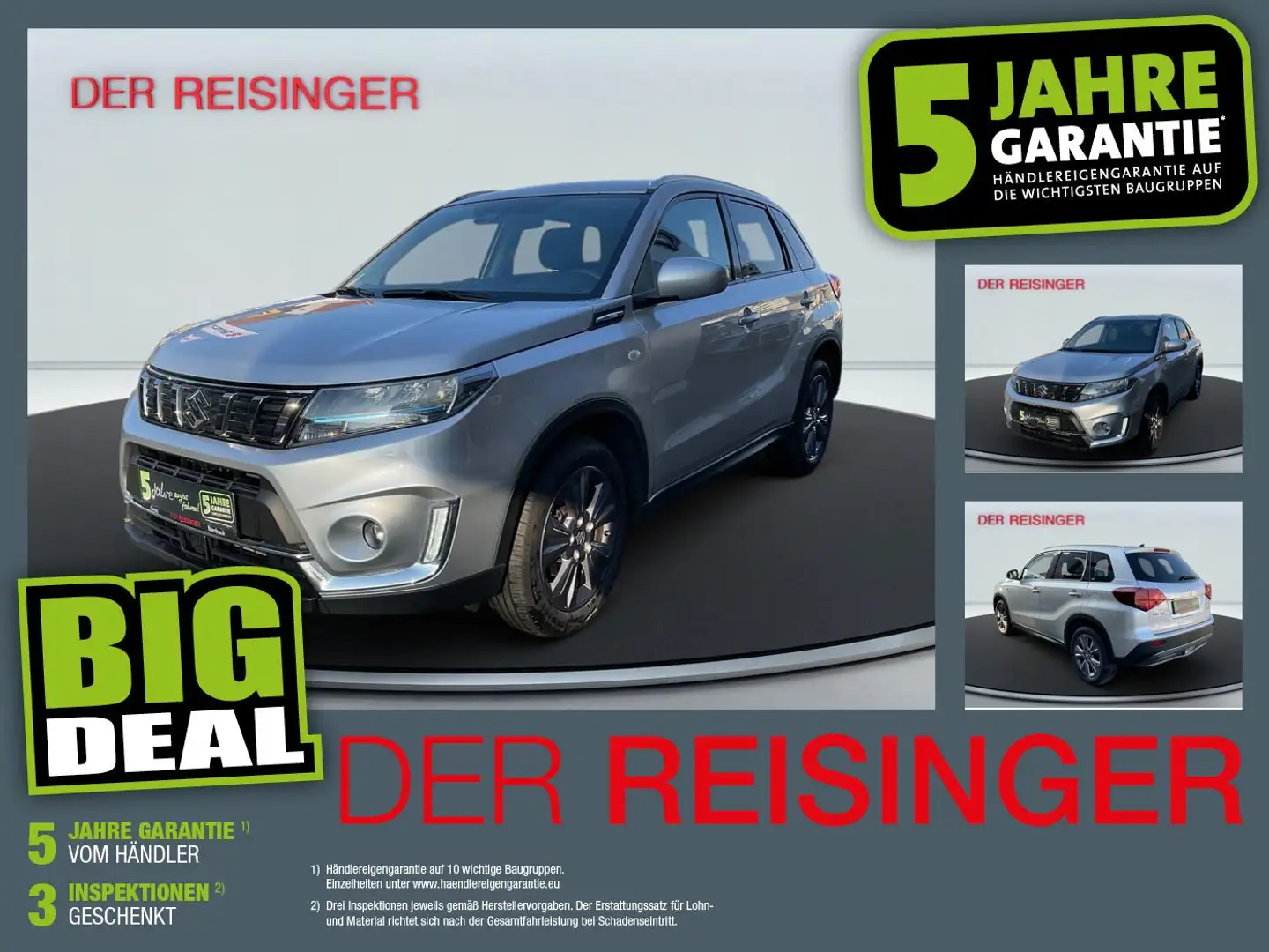 Suzuki Vitara ALLRAD shine light Silber - 1