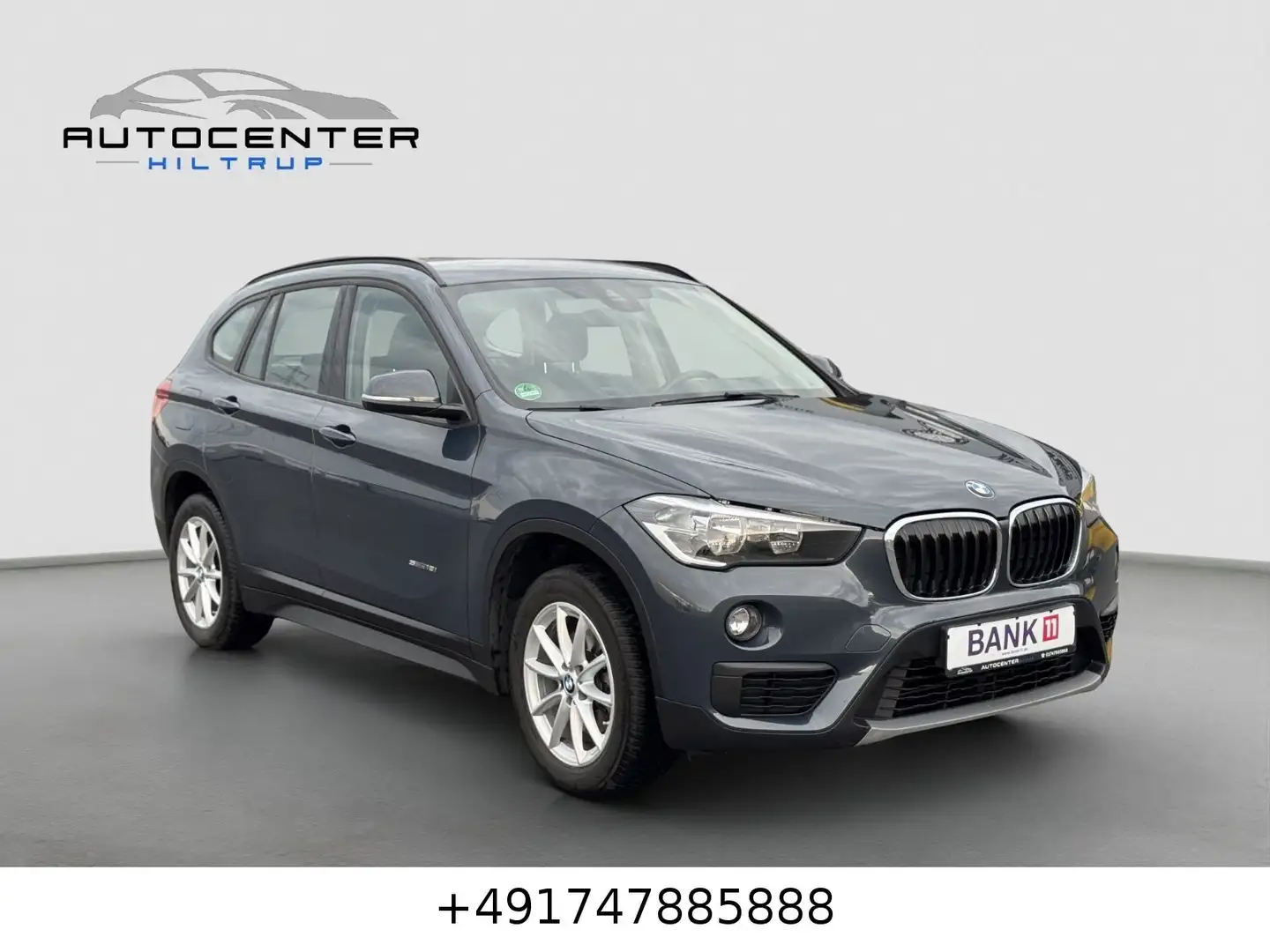 BMW X1 sDrive 18 I/1.HD/Automatik/Navi/Scheckheft/1A Grau - 2