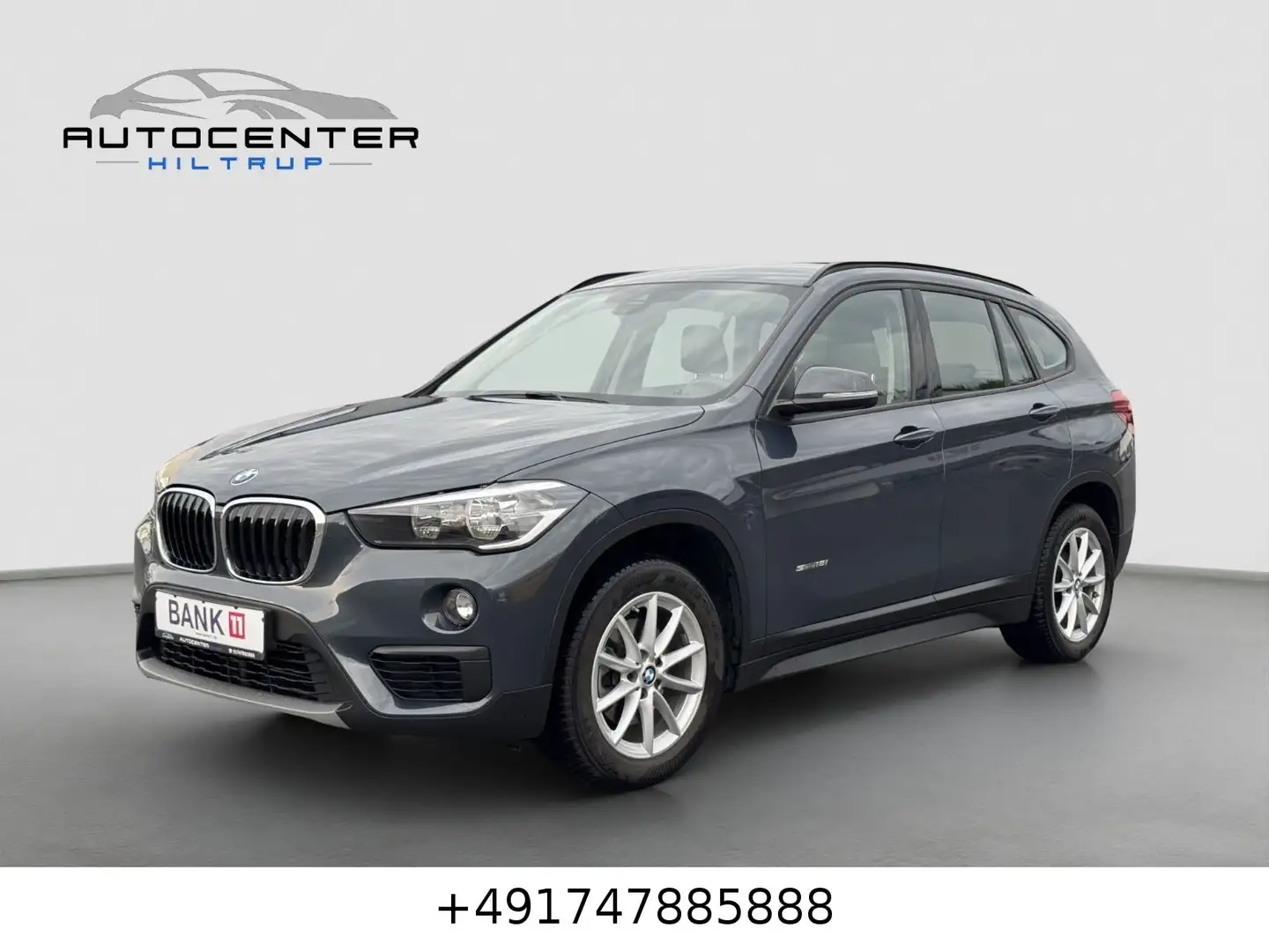 BMW X1 sDrive 18 I/1.HD/Automatik/Navi/Scheckheft/1A Grau - 1
