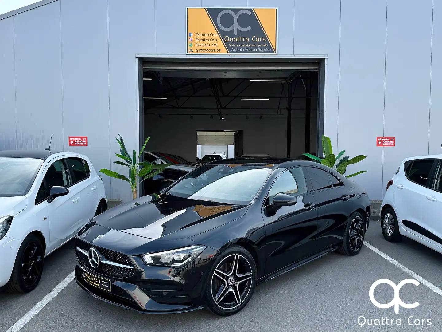 Mercedes-Benz CLA 180 Pack AMG- Pack night - Full black - 1er Proprio Fekete - 2