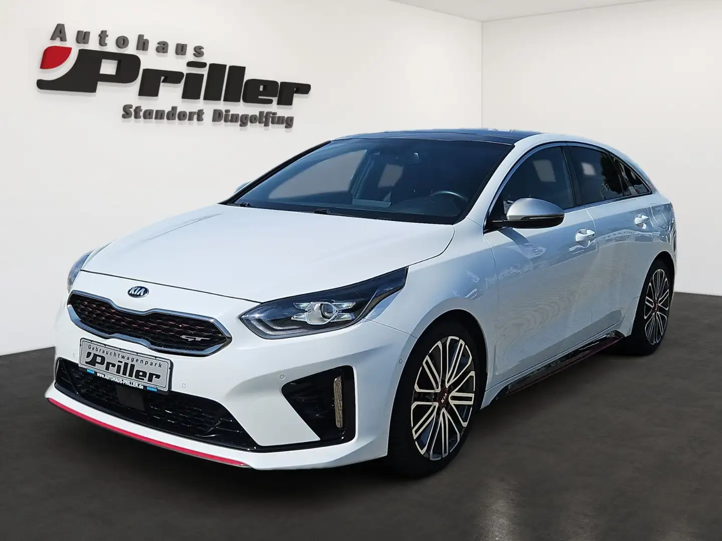 Kia ProCeed / pro_cee'd ProCeed 1.6 T-GDI DCT GT/NAVI/Bi-LED/JBL Blanc - 1