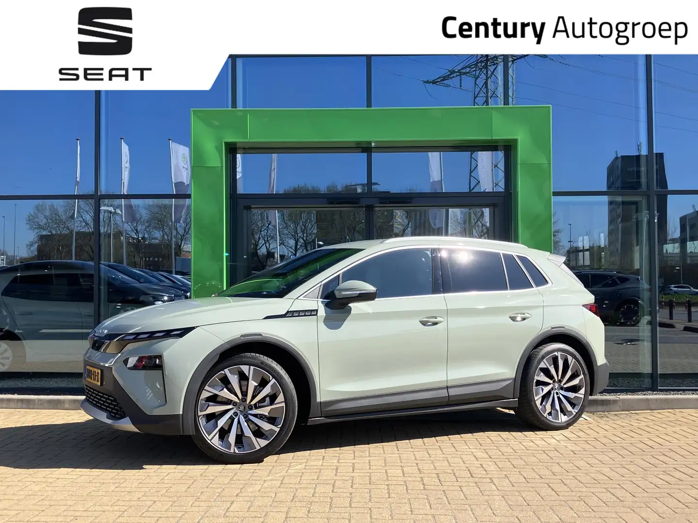Skoda Elroq 85 Business Edition Groen - 1