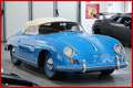 Porsche 356 PRE A Speedster 1500 S Bleu - thumbnail 3