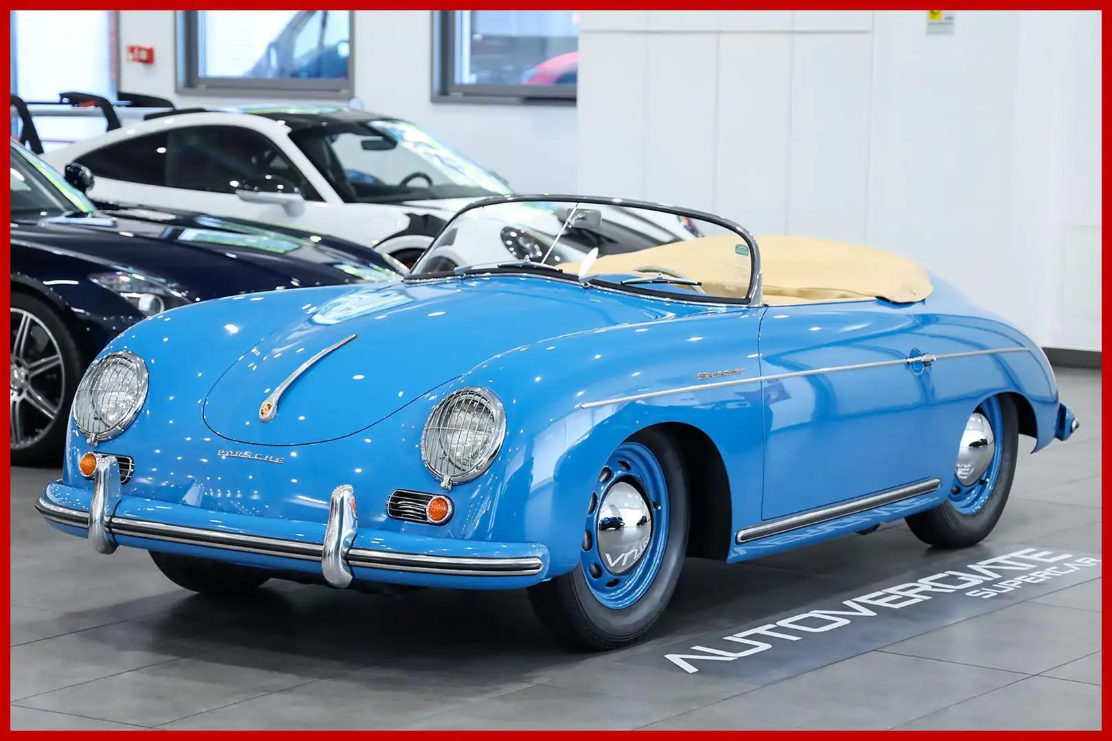 Porsche 356 PRE A Speedster 1500 S Blu/Azzurro - 1