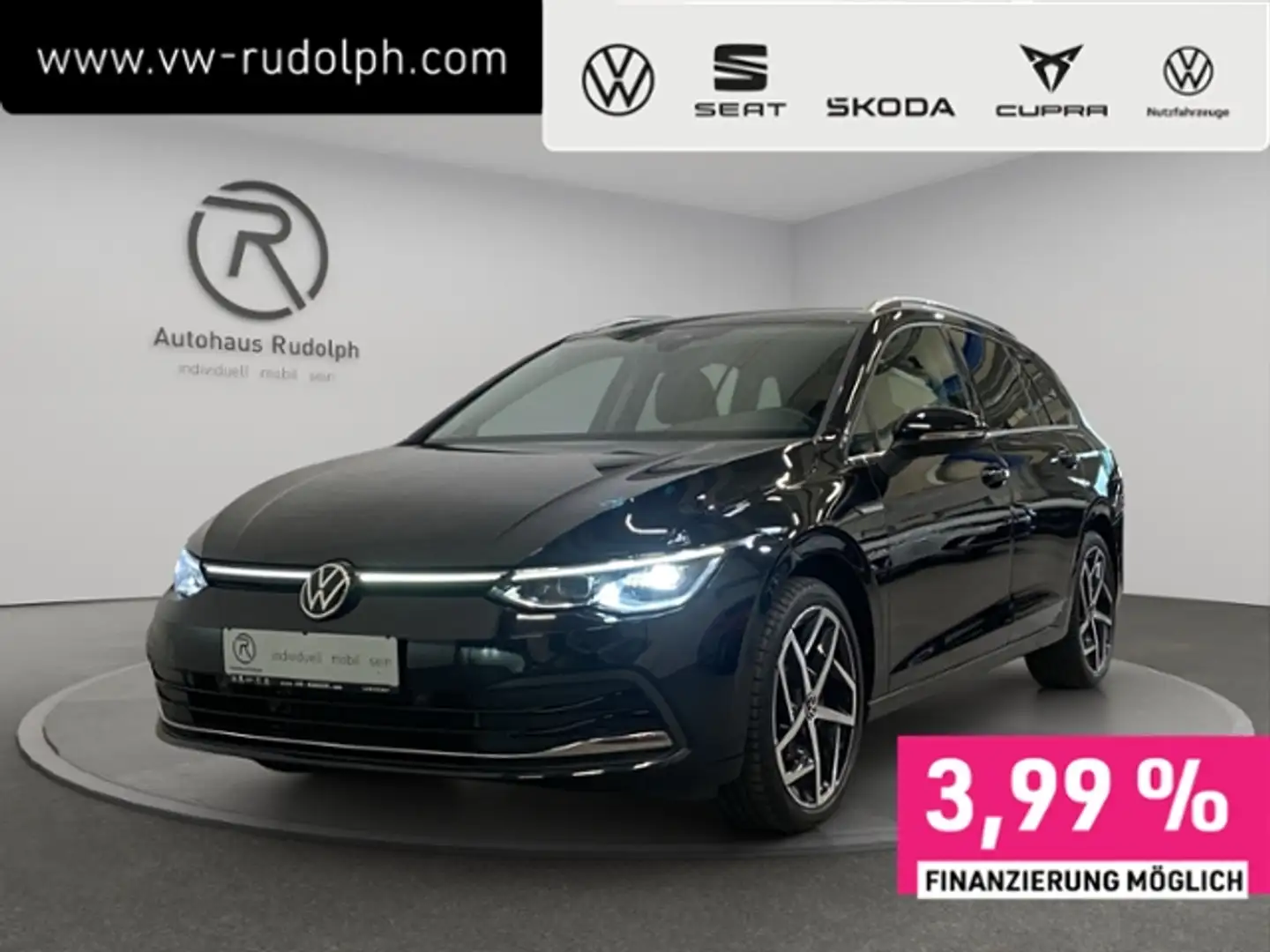 Volkswagen Golf Variant VIII Variant 1.5 TSI Style / Navi LED Black - 1