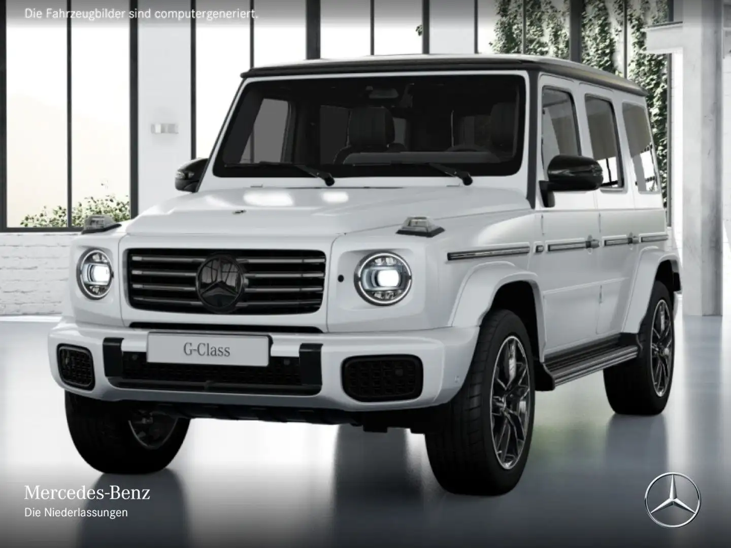 Mercedes-Benz G 500 AMG Burmester 3D 360° Stdhzg Multibeam SHD Weiß - 2