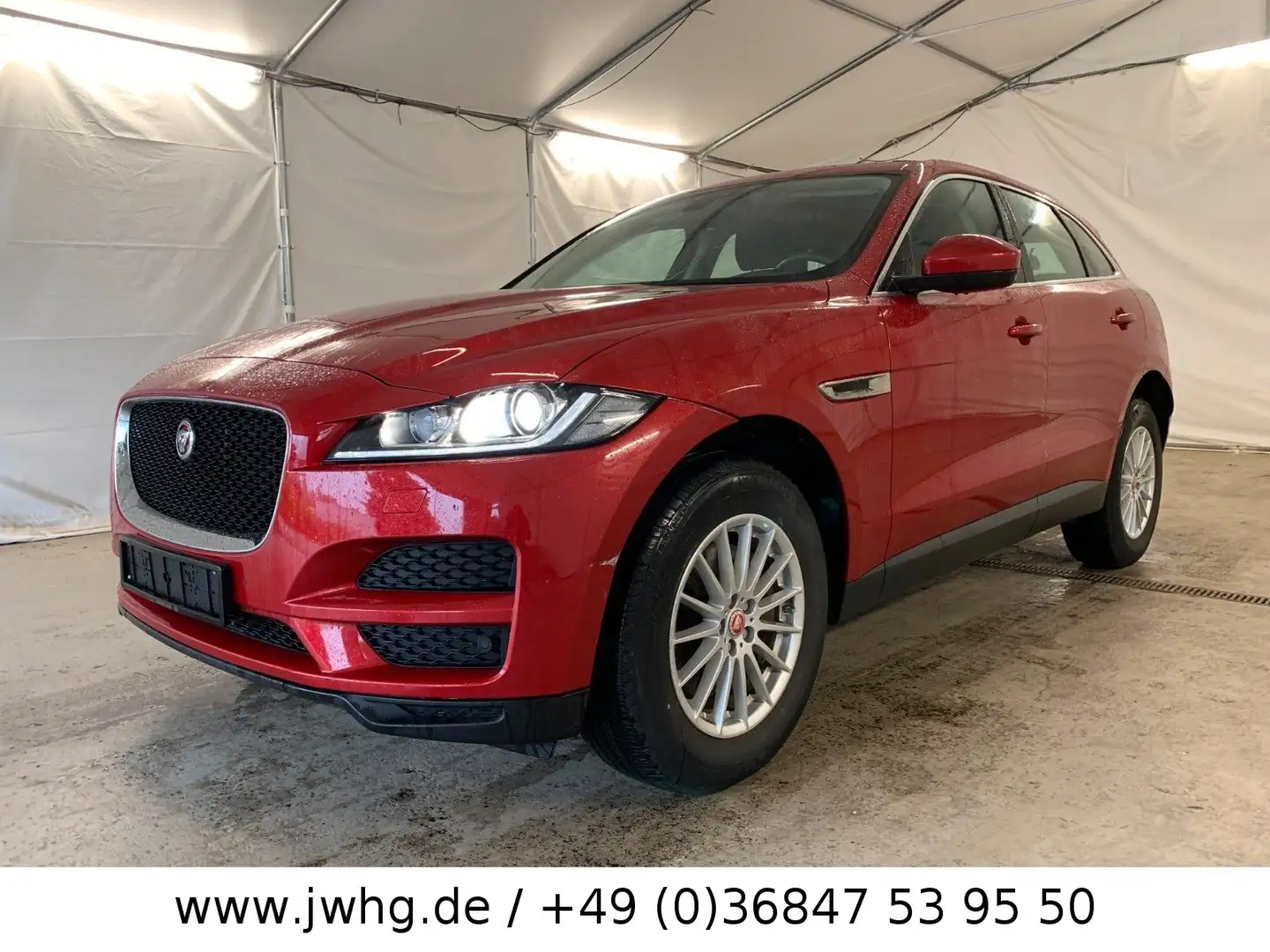 Jaguar F-Pace F-PACE Prestige AWD Panorama DigTacho VLeder Rot - 2