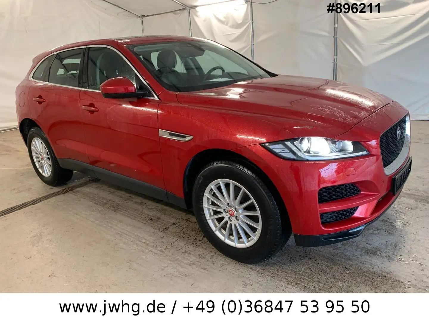 Jaguar F-Pace F-PACE Prestige AWD Panorama DigTacho VLeder Rot - 1