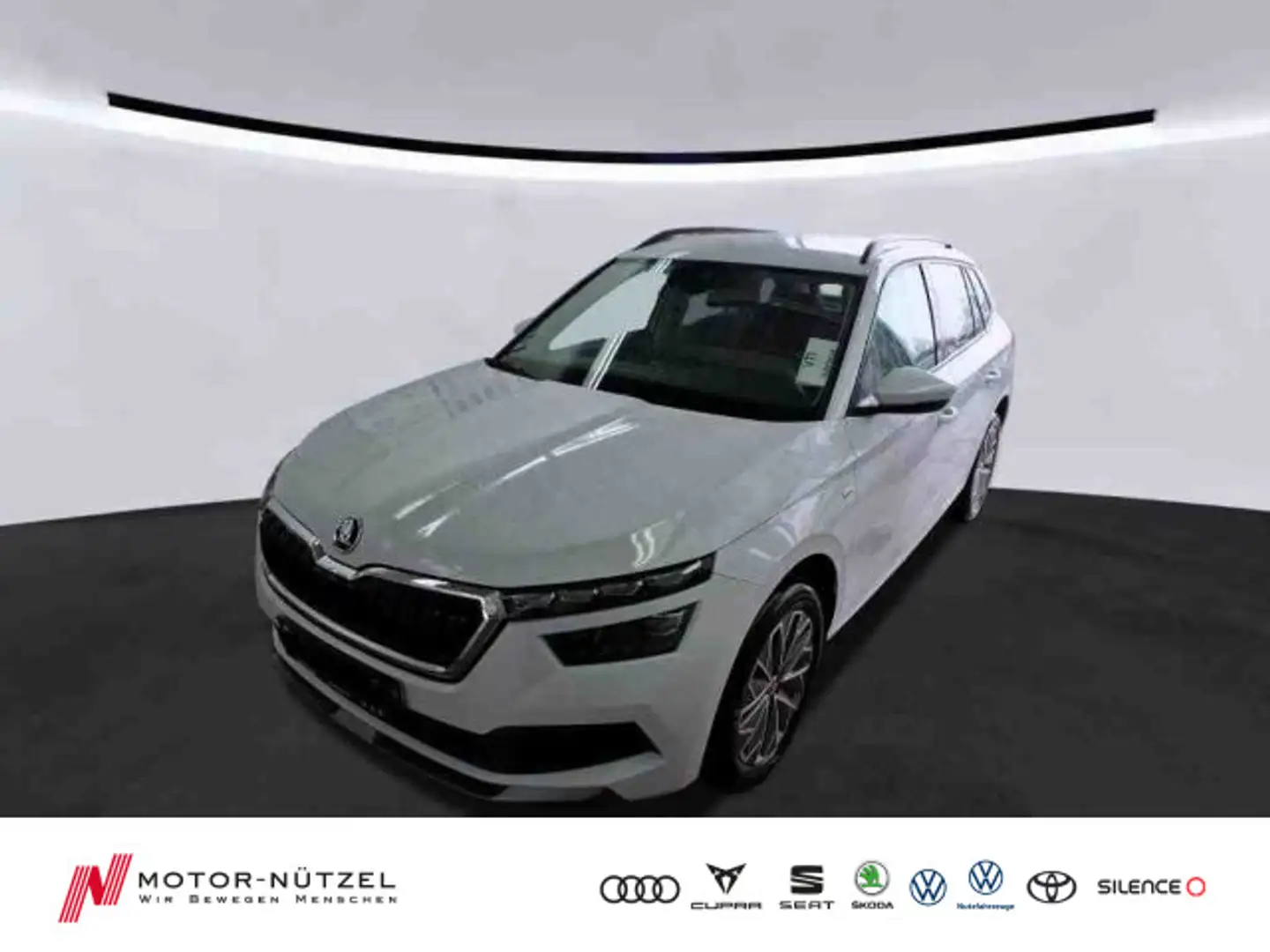 Skoda Kamiq 1.5 TSI DSG CLEVER LED+NAV+ACC+SHZ+RFK+AHK Weiß - 1
