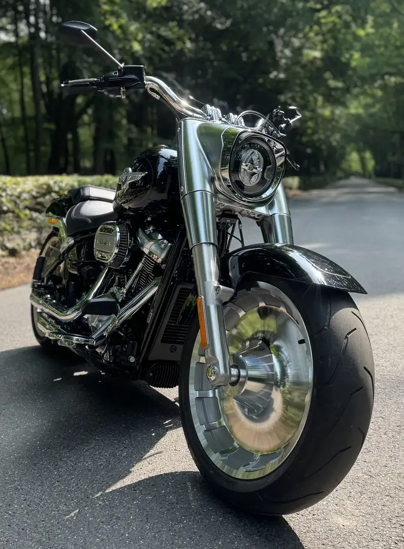 Harley-Davidson Fat Boy 114 Negro - 2