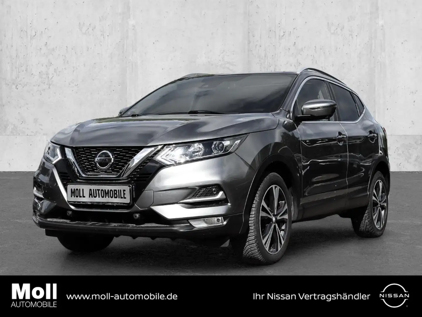 Nissan Qashqai N-Connecta 1.3 DIG-T EU6d-T Panorama Navi 360 Kame Grey - 1
