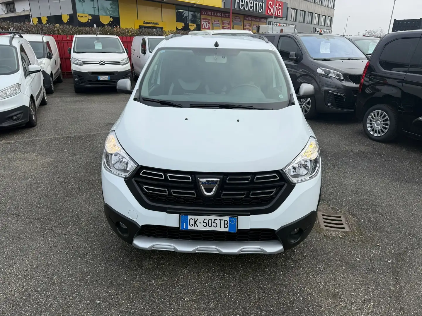 Dacia Lodgy 1.5 blue dci Comfort SL 7 POSTI Bianco - 2