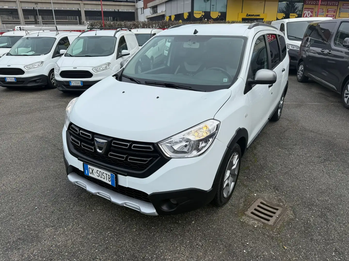 Dacia Lodgy 1.5 blue dci Comfort SL 7 POSTI Bianco - 1