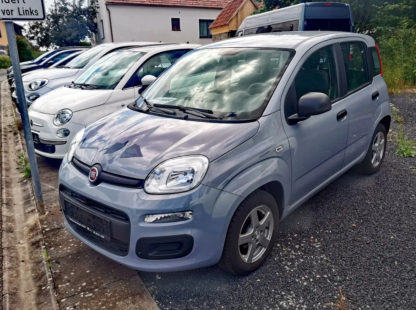 Fiat Panda Easy / Klima / Alufelgen / TÜV neu Grau - 1