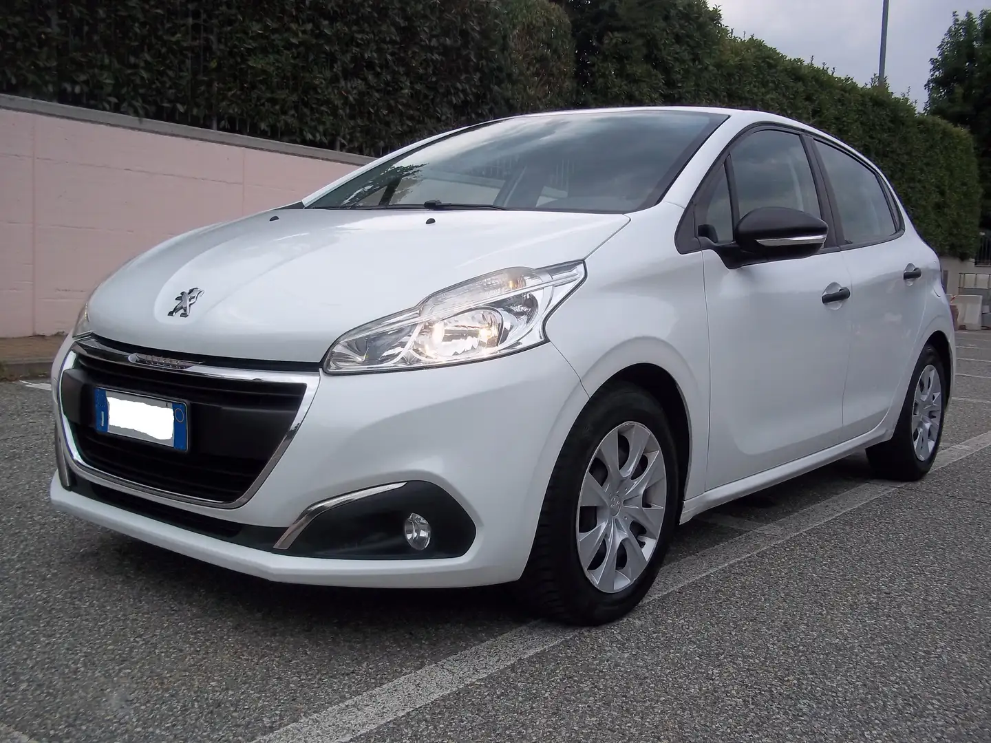 Peugeot 208 BlueHDi 5P VAN Tagliandi Peugeot Unico Prop. Blanc - 1