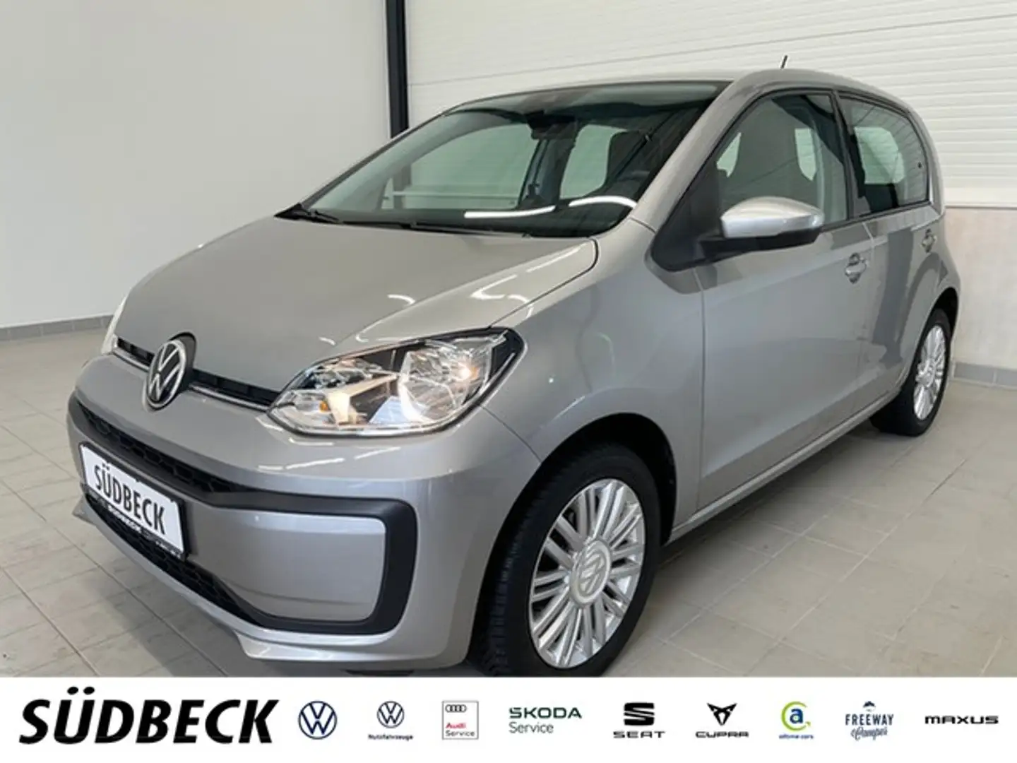 Volkswagen up! 1.0 EcoFuel KAMERA+TEMPOMAT+LED Silber - 1