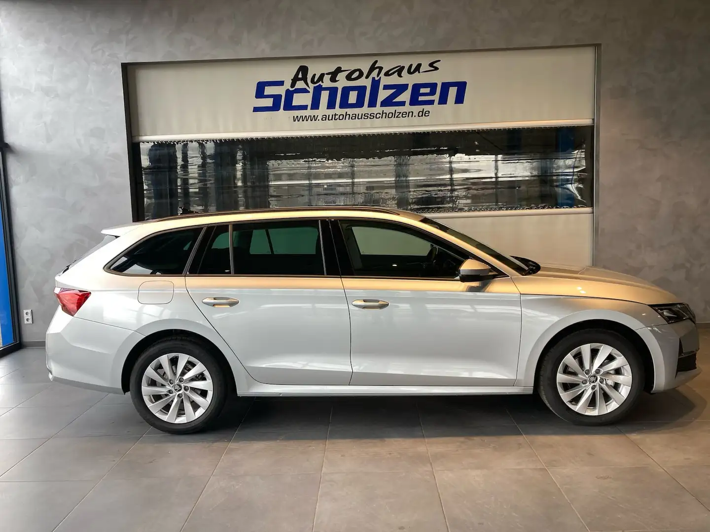 Skoda Octavia Combi TDI Selection AHK Matrix ACC Kam Silber - 2