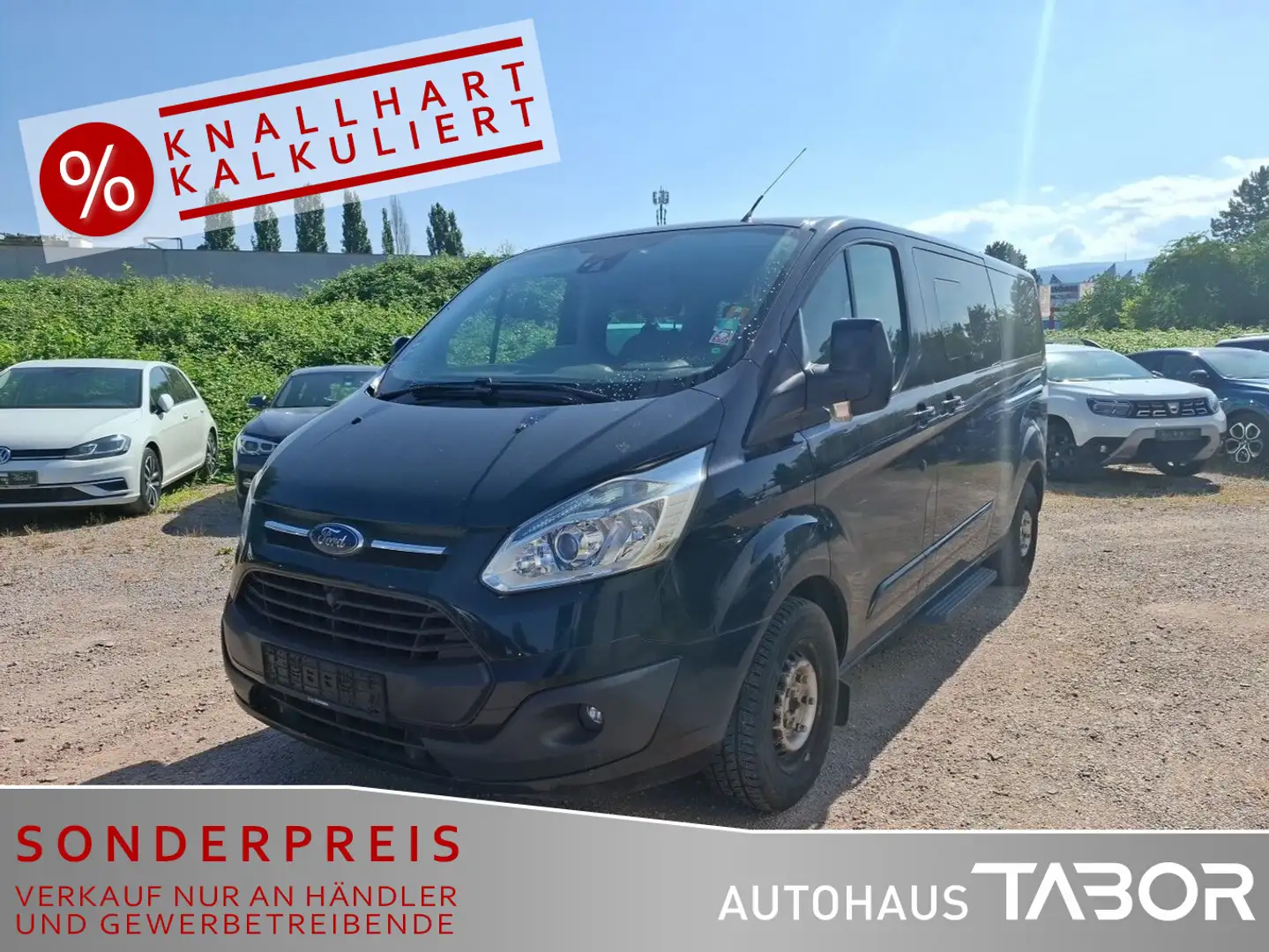 Ford Tourneo Custom Custom 300 L2 Titanium Navi StandHz AHK Schwarz - 1