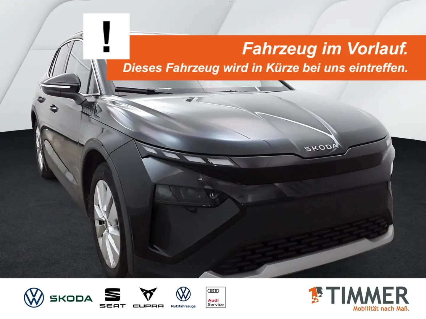 Skoda Elroq 85 LOFT +WÄPU +AHK +19" +CARPLAY +MATRIX +ACC +RK Schwarz - 1