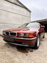 BMW 750i E38 V12 Automaat – Calypsorot – 1996