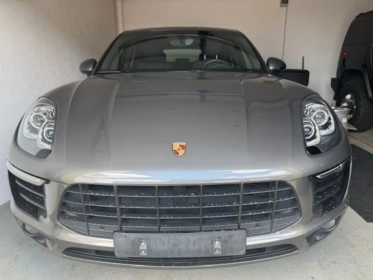 Porsche Macan S Diesel Panorama / AHK / 1.Hand Grigio - 2