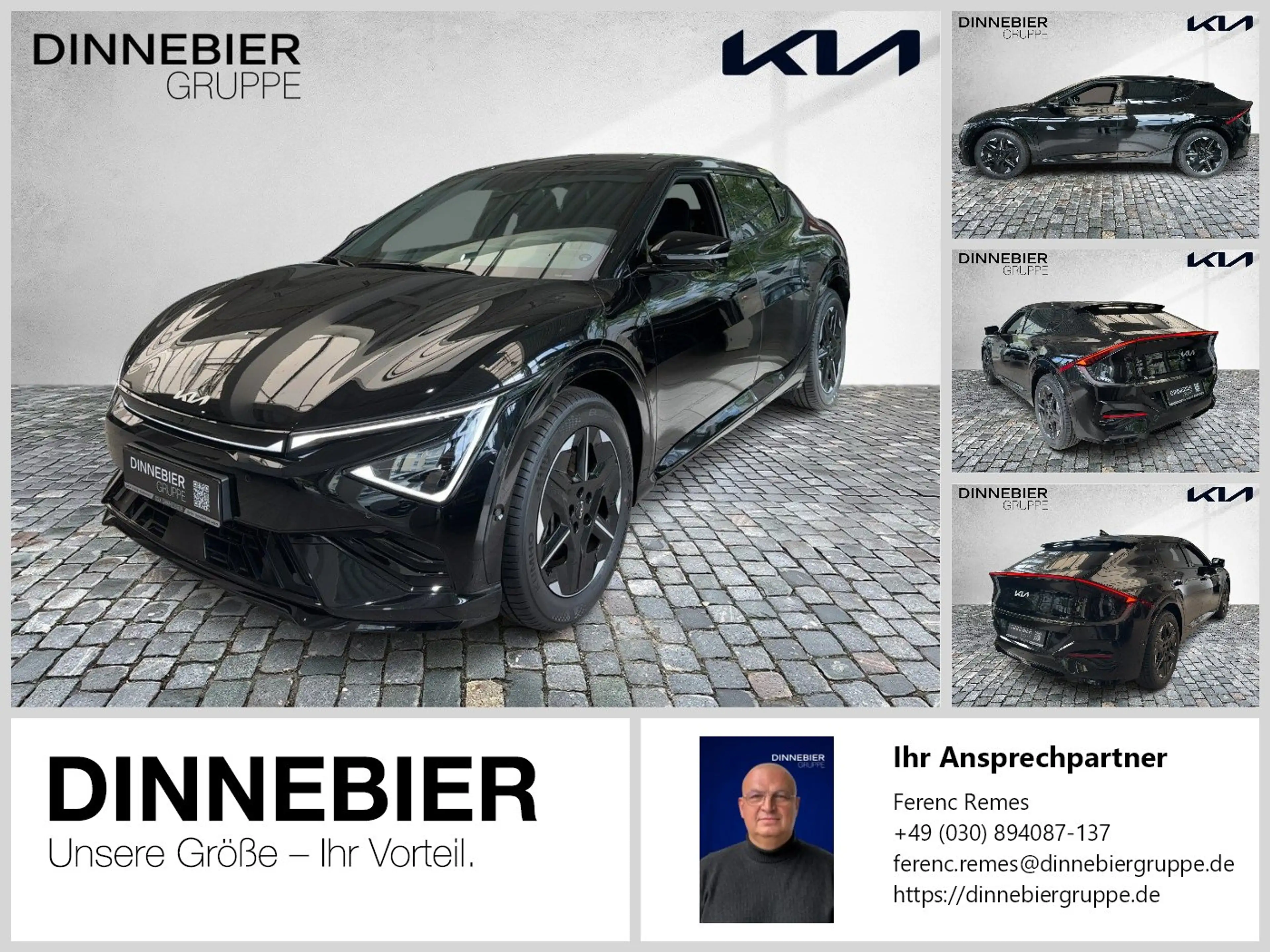 Kia EV6 GT-Line 84 kWh AWD LED+360°Kamera+Navi