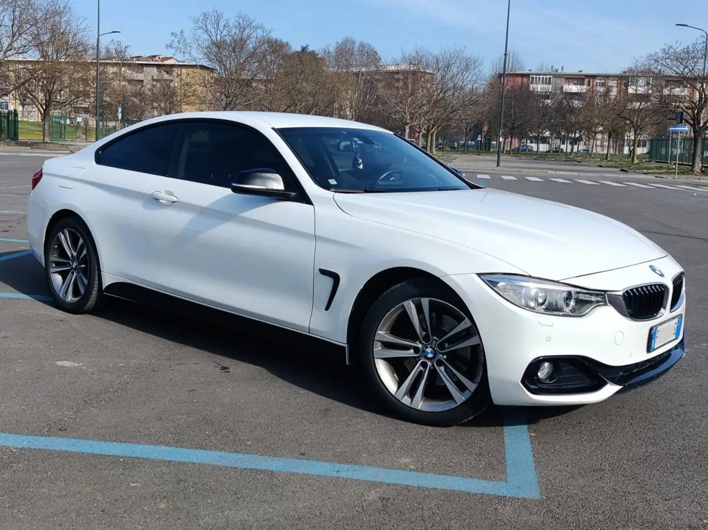 BMW 430 Serie 4 F32 Coupe 430d xdrive Bianco - 1