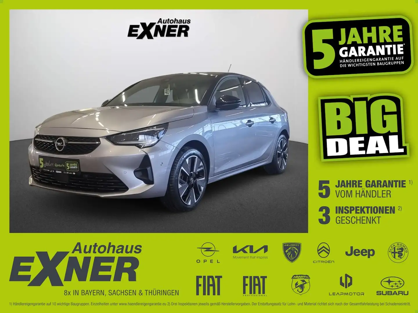 Opel Corsa-e GS LINE LED+Navi+SHZ+Winterp.+Kam.+LM Grau - 1