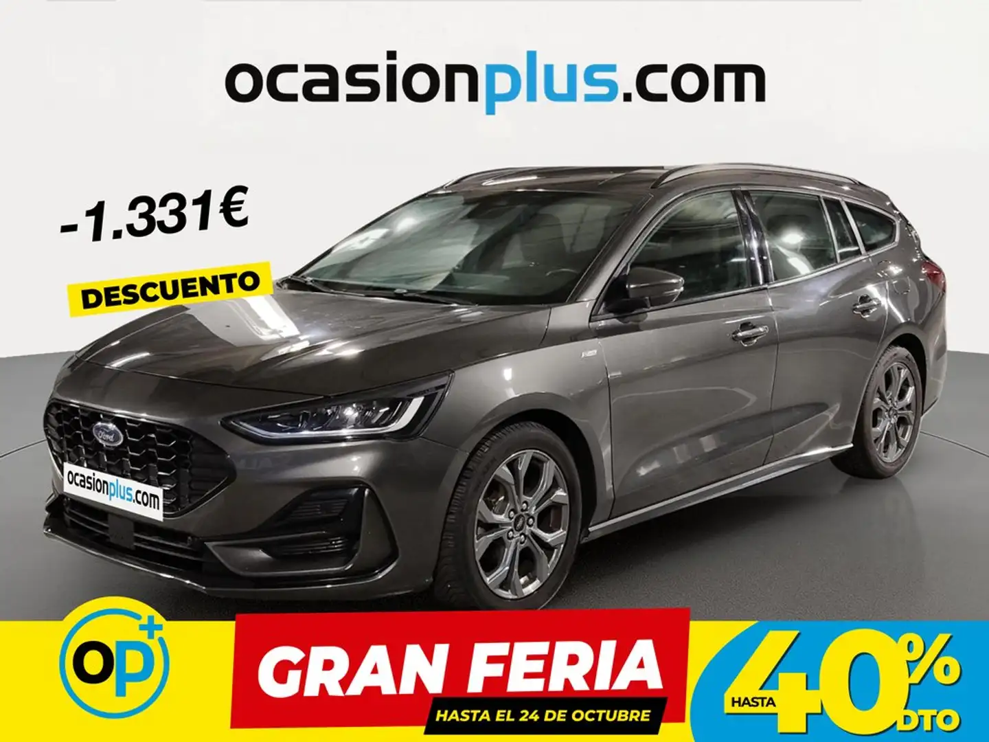 Ford Focus Sportbreak 1.0 Ecoboost MHEV ST-Line 155 Aut. Gris - 1