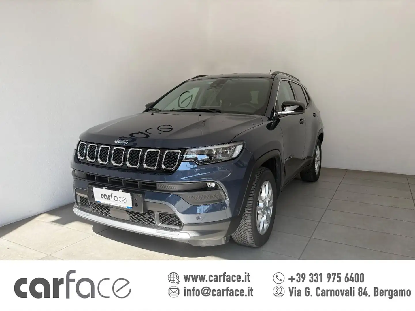 Jeep Compass 1.3 Turbo T4 190 CV PHEV AT6 4xe Limited Blu/Azzurro - 1