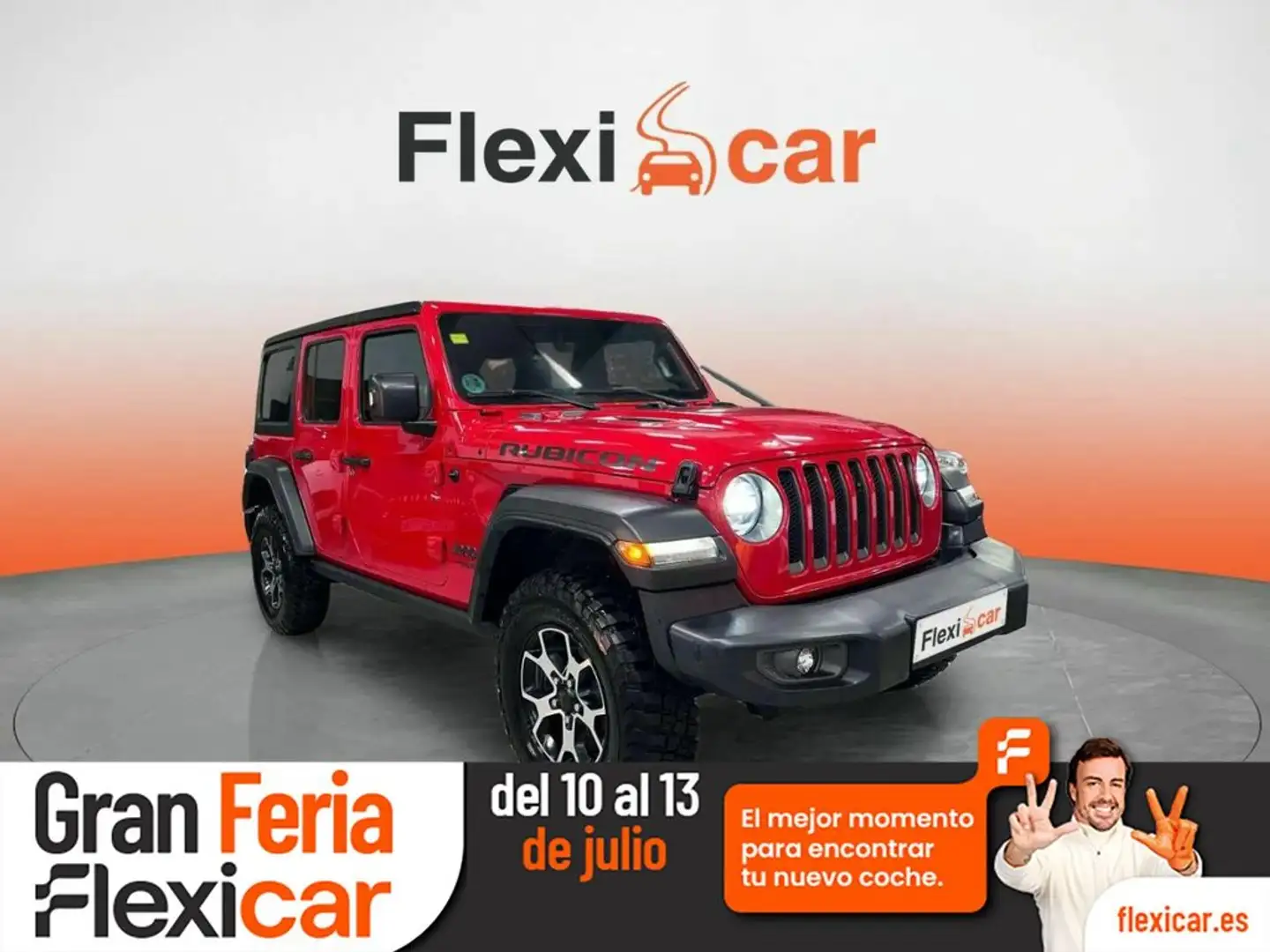 Jeep Wrangler 2.2CRD Rubicon 8ATX Rojo - 1