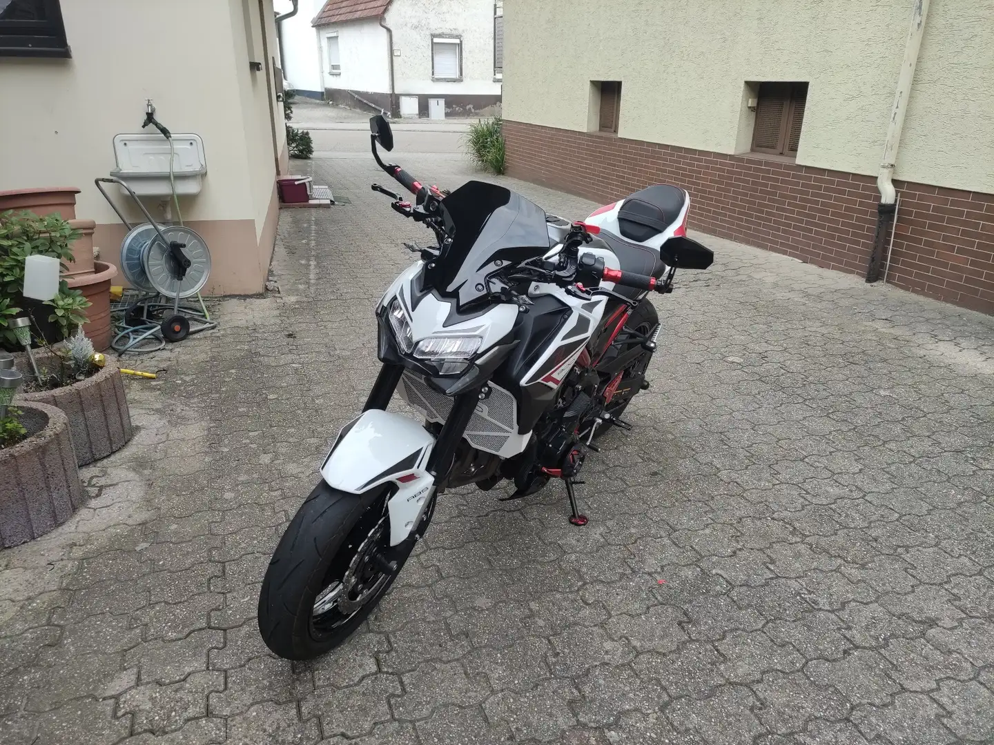 Kawasaki Z 900 top gepflegt.wie neuzustand.bodis sportauspuff Rot - 2