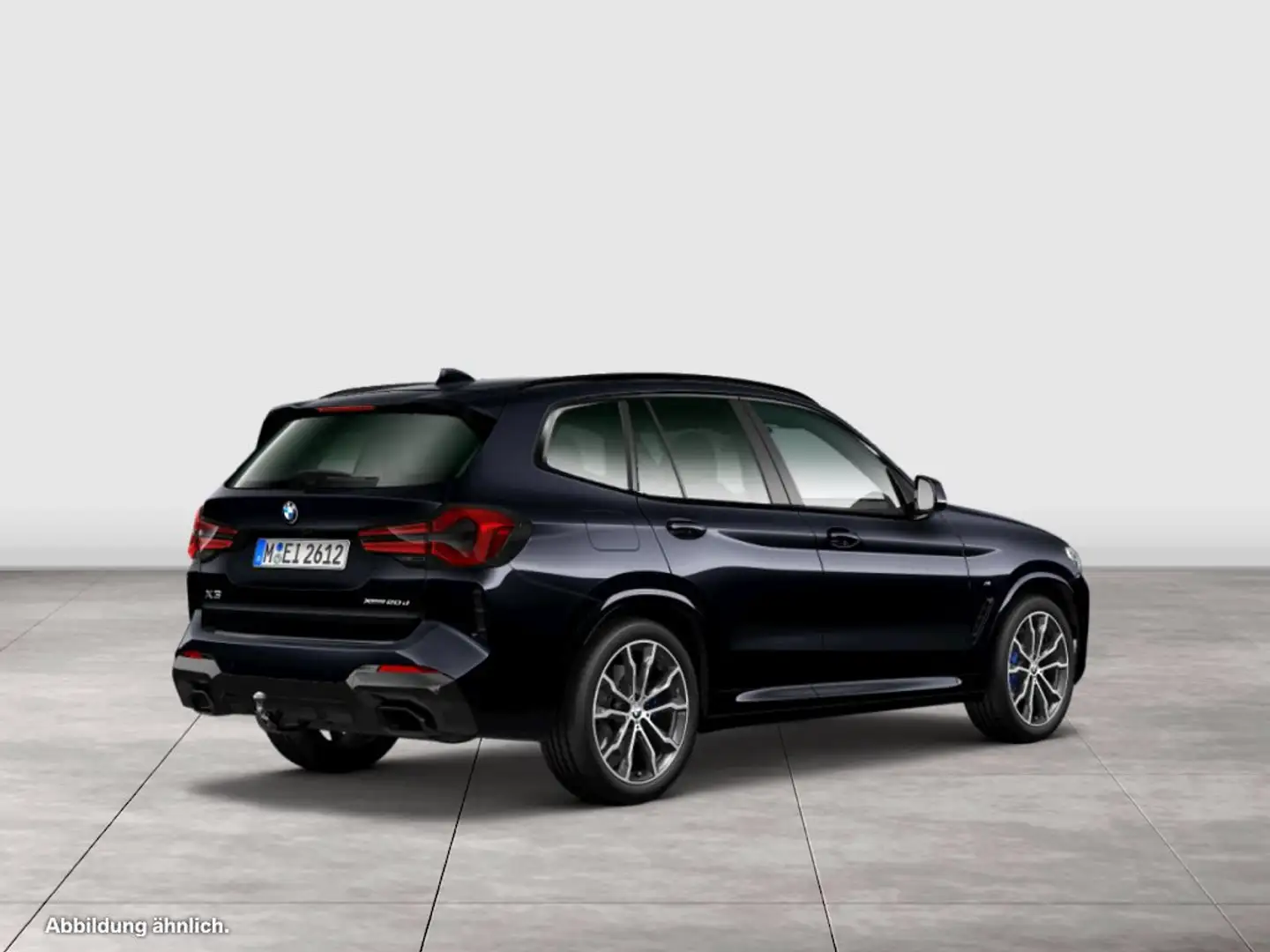 BMW X3 xDrive20d M Sport AHK+KAMERA+NAVI+LED+LASER Nero - 2